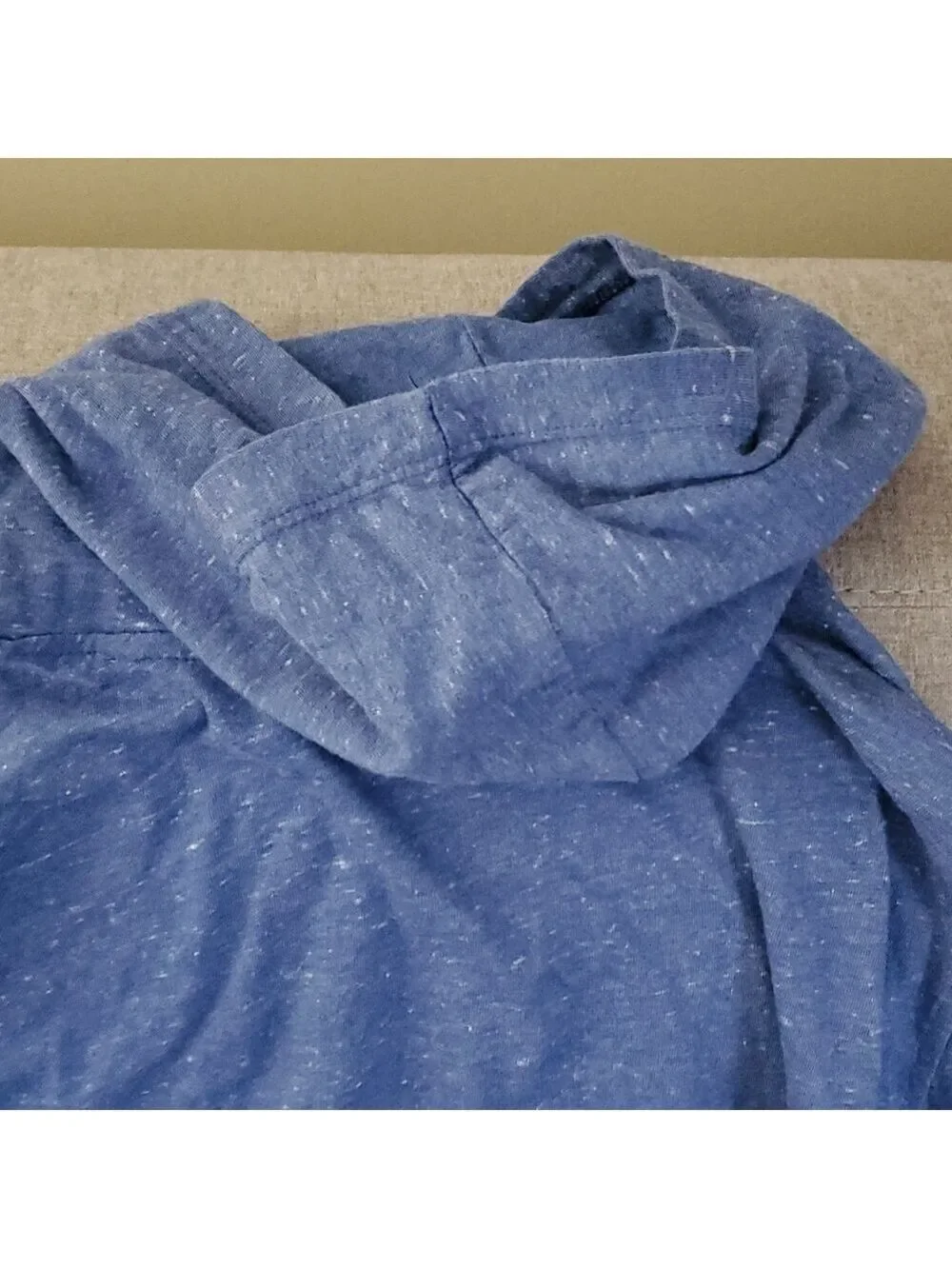 Old Navy Hoodie Pullover Hustle blue yellow lightweight boys size XL 14 - 16